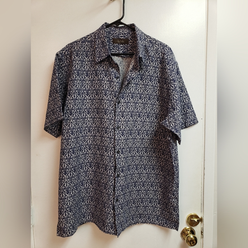 Tasso Elba men's short sleeve shirt -XXL